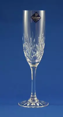 EDINBURGH CRYSTAL - TAY DESIGN - FLUTE CHAMPAGNE GLASS 21cm / 8 1/4  • £24