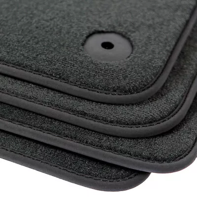 $86 • Buy For VW Volkswagen Jetta 6 Black Carpet Car Mats – 2011-2018 OEM Quality Velour