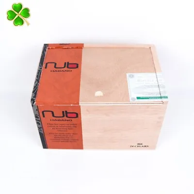 Nub Habano 466 Empty Wood Cigar Box 7  X 4.75  X 4.5  • $5.55
