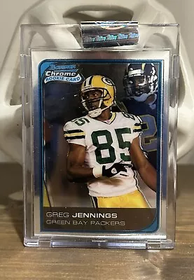 2006 Bowman Chrome Uncirculated Rookies #249 Greg Jennings SP #/519 Packers • $4.99