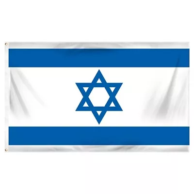 Israel Flag 5 * 3ft 150cm*90cm Large Flag Of Zion • £3.95