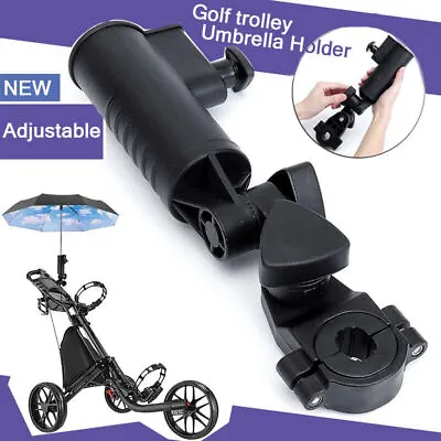 $21.28 • Buy Universal Golf Umbrella Holder For Buggy Cart / Baby Pram / Wheelchair Clicgear