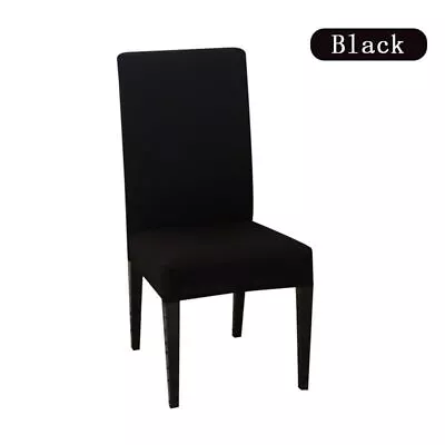 4/6x Dining Chair Seat Covers Slip Banquet Protective Stretch Covers Removable • £3.59