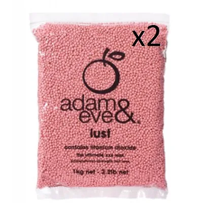 $68.50 • Buy 2*1kg Adam & Eve Jax Wax Premium Lust Victorian Heath  Waxing Hair Removal