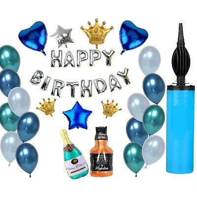 Cheers Themed Birthday Party Decoration Balloon Set With Pump • $16.95