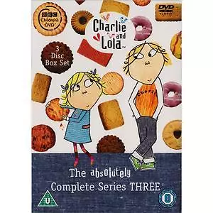 CHARLIE AND LOLA : The Absolutely Complete Series Three/Box Set (DVD X 3 2009) • £3.99