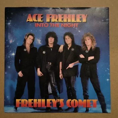 Ace Frehley Frehley's Comet - Into The Night Uk 7  Single Picture Sleeve NR Mint • £14.99