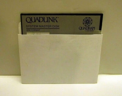 £16.15 • Buy RARE Apple II Quadlink IBM PC System Master Disk