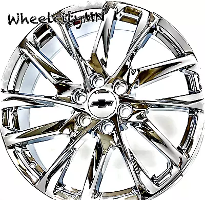 20  Chrome OE 4875 Replica SET Wheels 2024 Chevy Silverado 1500 Tahoe 6x5.5 +28 • $1199.99