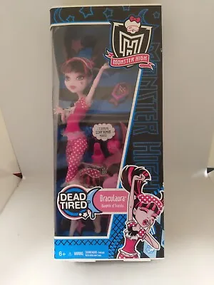 Monster High Dead Tired Draculaura Daughter Of Dracula Doll New 2010 • $180