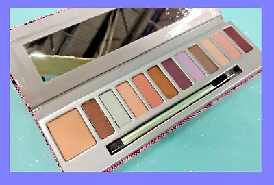 Mally CityChick LOVING LIFE 11pc Eyeshadow Palette Primer Brush Neutral Colors!! • $8.81