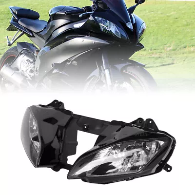 Motorcycle Front Headlamp Headlight Assembly For Yamaha YZF-R6 2006 2007 06 07 • $95.65