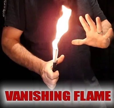£9.99 • Buy Vanishing Flame Pull Magic Fire Vanish Trick Magicians Disappearing Flaming Wand