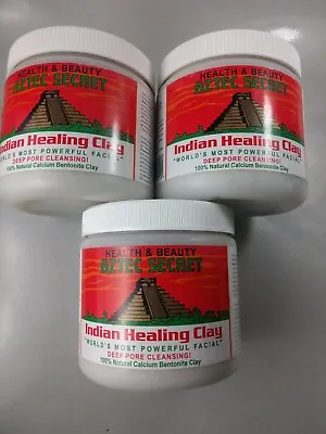 $46.45 • Buy 3lb. Aztec Secret Indian Healing Clay Deep Pore Cleansing