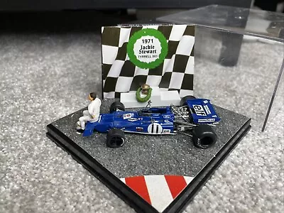 Quartzo Diecast 1/43 World Champions Tyrrell 003 Stewart 1971 F1 Grand Prix Car • £12.50