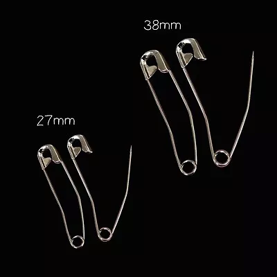 Quilters Curved Safety Pins For Quilting & Basting In 2 Sizes Small To Large • £3.90