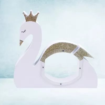 Change Saving Container Swan Figurines Home Decor Saver Box Baby Shower Gift • £17.69