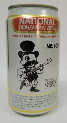 National Mr. Boh 12 Oz. Aluminum Beer Can • $3