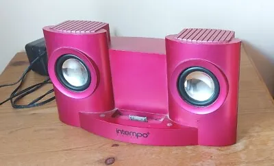 Pink Ipod Docking Station Speaker  • £29.99