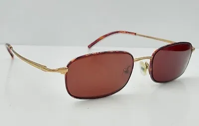 Vintage Ralph Lauren Polo 1814 Tortoise Gold Oval Metal Sunglasses FRAMES ONLY • $33