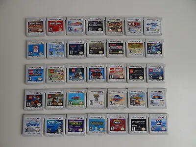 Nintendo 3DS Games! You Choose From Huge List! $4.95 Each! Buy 3 Get 4th 50% Off • $4.95