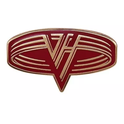 Van Halen Enamel Pinback Lapel Pin Metal Brooch Retro 80s Rock N Roll Fashion • $4.49