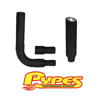 Ford Truck 6.4 Powerstroke Super Duty Diesel 8  PYPES Black Stack Kit • $403.36