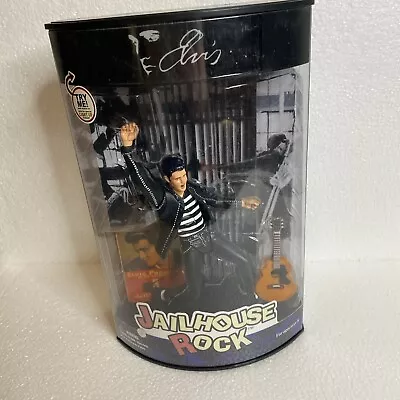 2000 X-Toys Inc Jailhouse Rock 6  Elvis Presley Action Figure Statue NIB • $25