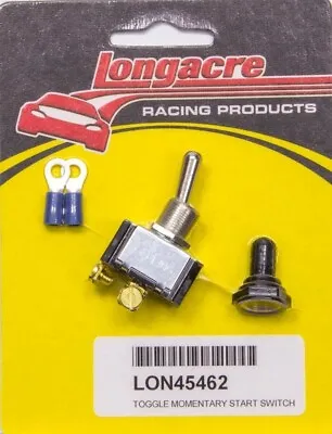Longacre LON52-45462 Toggle Switch Starter Momentary 40amp 12V Weatherproof • $26.40