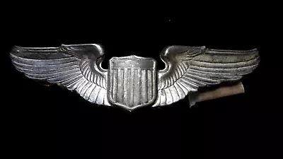 WWII AAF Pilot Wings Sterling 3  • $120