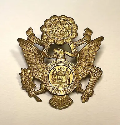 Massachusetts Institute Of Technology Great Seal “E Pluribus Unum” Badge Pin MIT • $65