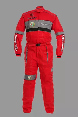 New Alfa Romeo Workwear Overall Racing Fan Embroidery Car Mechanic Apparel • £68.28