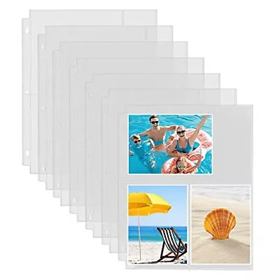 Photo Album Refill Pages 4x6 Mixed Format 30 Pack For 180 Photos 3ring Binder • $10.60