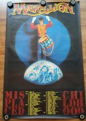 Marillion - Misplaced Childhood - '83 European Tour Promo Poster - 60x40 Subway • $150