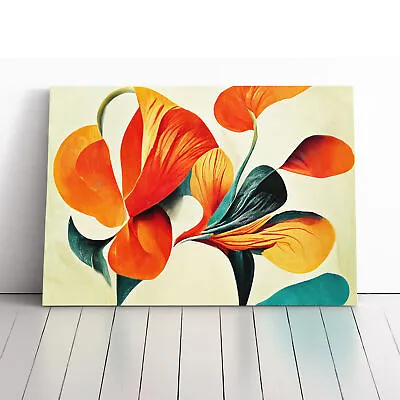 Artistic Floral Abstract Vol.7 Canvas Wall Art Print Framed Picture Home Decor • £29.95