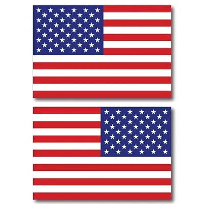 Magnet Me Up American Flag Car Magnet Decal -4x6 Opposing Heavy Duty For Car Tru • $12.99