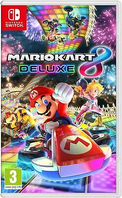 Mario Kart 8 Deluxe EnSeDkFn Box Nintendo Switch • $145.76