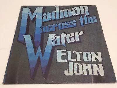 ELTON JOHN Madman Across The Water LP 1971 UNI 93120 Gatefold W/Booklet • $18.75