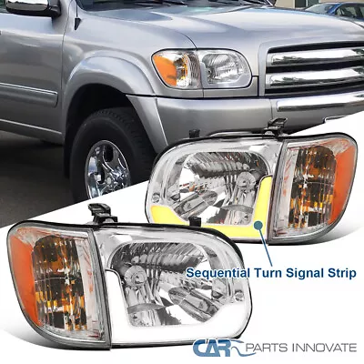 [Switchback+ Sequential LED] Fits 05-06 Toyota Tundra 05-07 Sequoia Turn Signal • $130.95