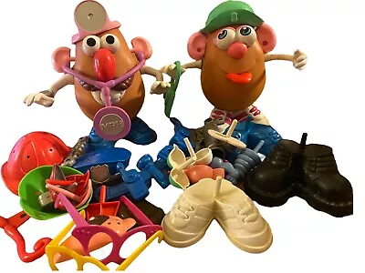 Lot Of Mr. Potato Heads 2 Bodies With Accessories • $18.95