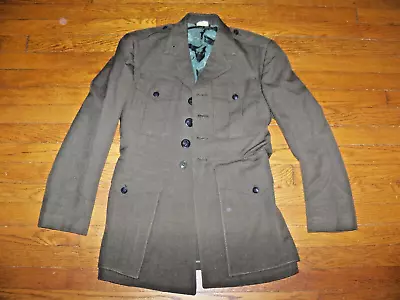 Original Vietnam War Era Early 1964 USMC Wool Dress Coat/Jacket Uniform 36S • $25