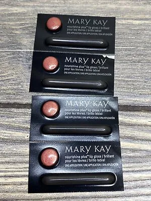 Mary Kay Cosmetics Lip Gloss Samples Fancy Nancy Pink Lot Of 4  • $10.19