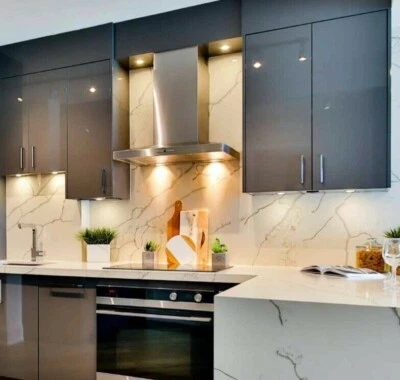 £3.99 • Buy High Gloss Light Grey Acrylic Kitchen Door