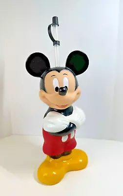 Disney Mickey Mouse Plastic Big Sipper Water Bottle - New • $10