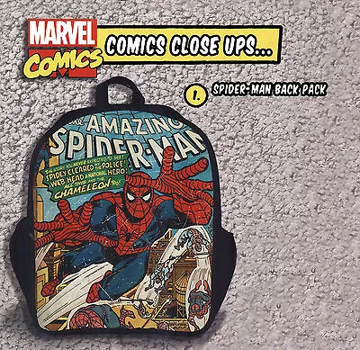 Marvel Retro Comics Amazing Spiderman Classic Travel School Backpack (MV-CC-BP1) • $29.99