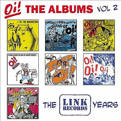 Various Artists : Oi! The Albums: The Link Records Years - Volume 2 CD Box Set • £33.40