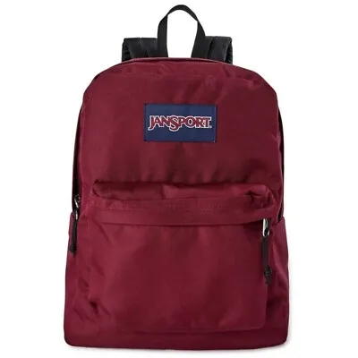 Jansport Superbreak Backpack Russet Red Brand New • $24.99