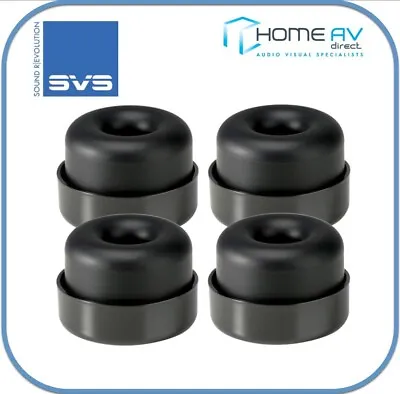 SVS Soundpath Subwoofer Isolation Feet 4 Pack - Rubber Soft Vibration Control • £64.45