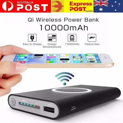 $28.99 • Buy Ultra Slim Dual Portable Power Bank External Battery Charger Mobile 10000Mah