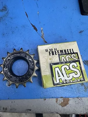 ACS BMX Single Speed Freewheel 1/2 X3/16 X16T Black/Gold New • $20